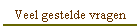 Veel gestelde vragen